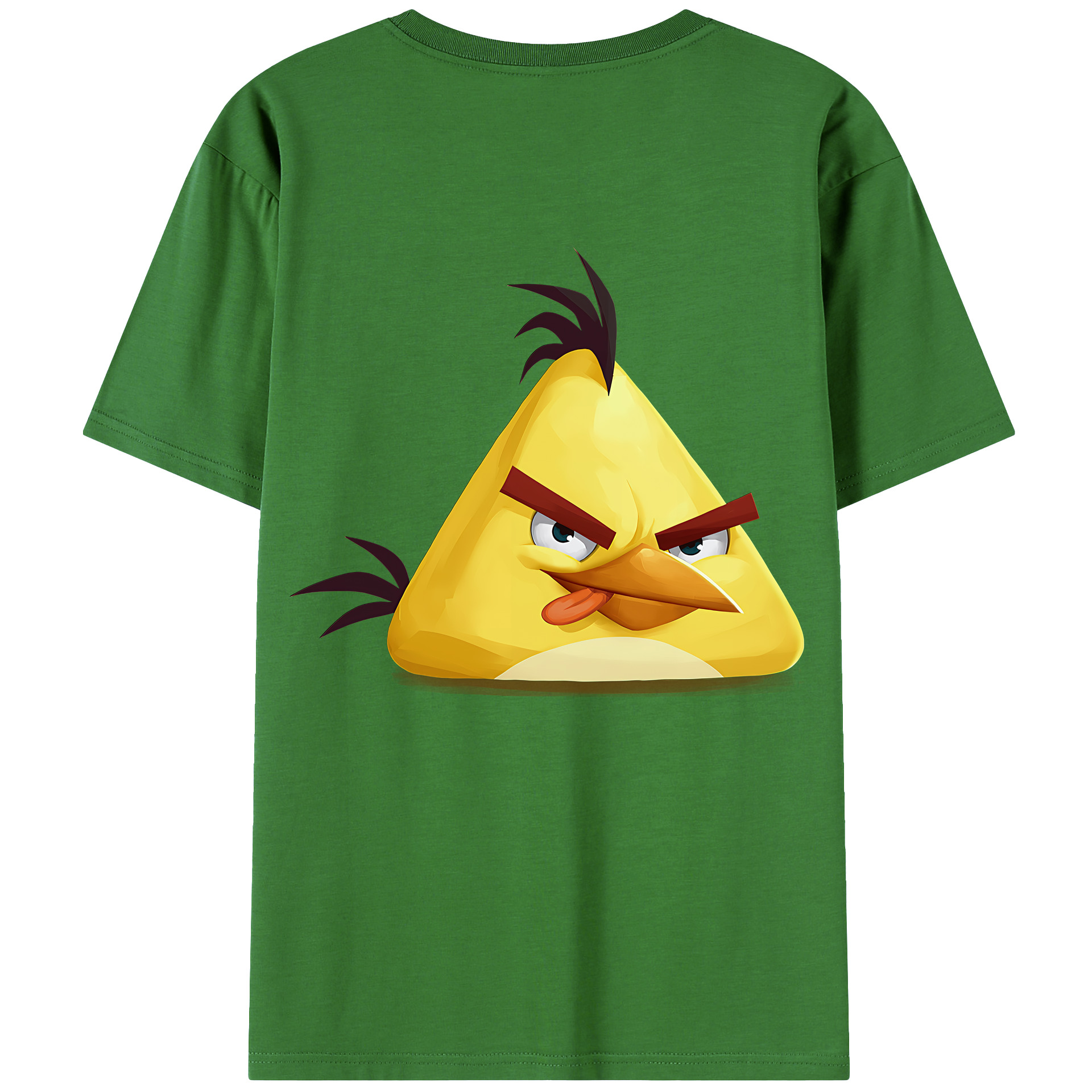 （画像用） Angry Birds アングリーバード レディース半袖Tシャツ(バックプリント)